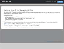 Tablet Screenshot of nbaa.mojohelpdesk.com