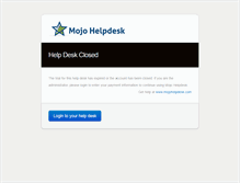 Tablet Screenshot of bu.mojohelpdesk.com