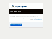 Tablet Screenshot of easycom.mojohelpdesk.com